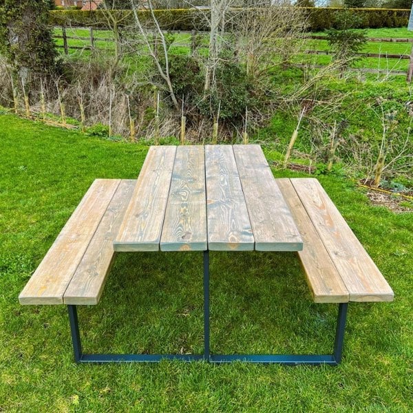 Hemming & Wills Bespoke Collection - Outdoor Picnic Table & Bench Set