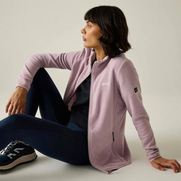 Regatta Womens/Ladies Harrow Fleece Jacket - Powder Lilac - 