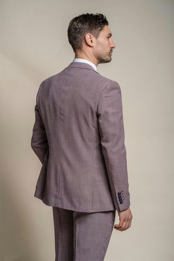 Miami lilac blazer back