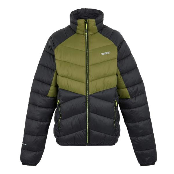 Regatta Mens Dalent Padded Jacket - Nephrite Green/Black - 