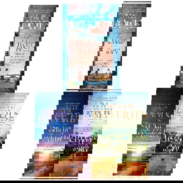 The Daughters Of War Series 3 Books Collection Set By Dinah Jefferies (Daughters Of War, The Hidden Palace, Night Train to Marrakech)