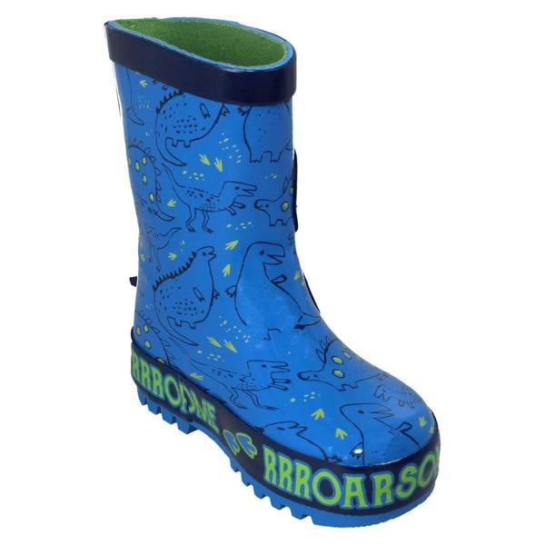 CHARACTER Boys Character George pig Roarsome Wellington Boots GUV24096AA01PEZZ