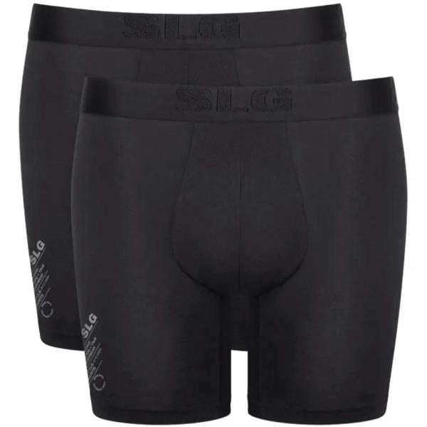 Sloggi 2-Pack SLG Base Modal Soft Boxer Briefs, Black