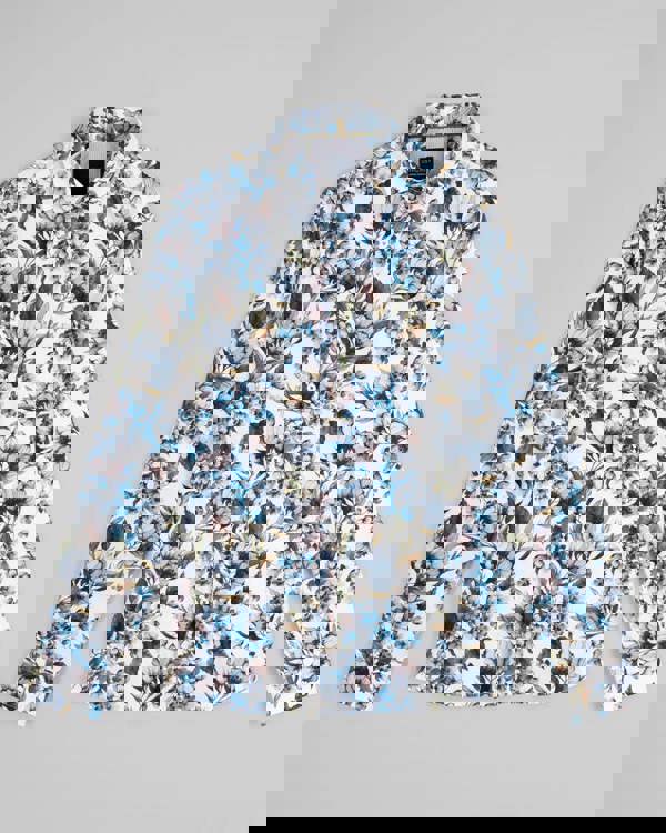 Steel & Jelly Limited Edition Bold Floral Print Long Sleeve Shirt