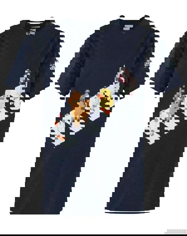 Crossy Road Boys Blue Short Sleeved T-Shirt