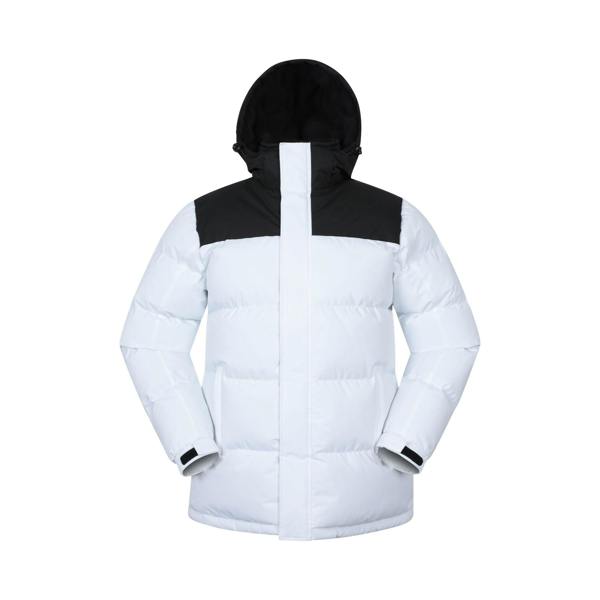 Mountain Warehouse Mens Snow Padded Jacket - Monochrome - 