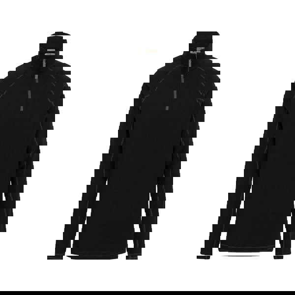 Mountain Warehouse Mens Ashbourne II Half Zip Fleece Top - Black