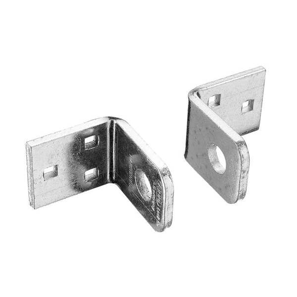 Abus Mechanical 115/100 Locking Brackets Pair Carded - Multi Colour - 
