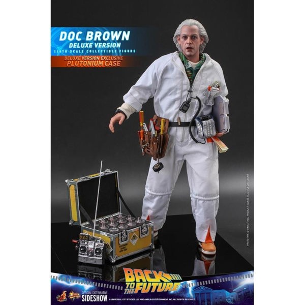 Hot Toys Back To The Future Doc Brown Deluxe Version 1:6 Scale Hot Toys 909291