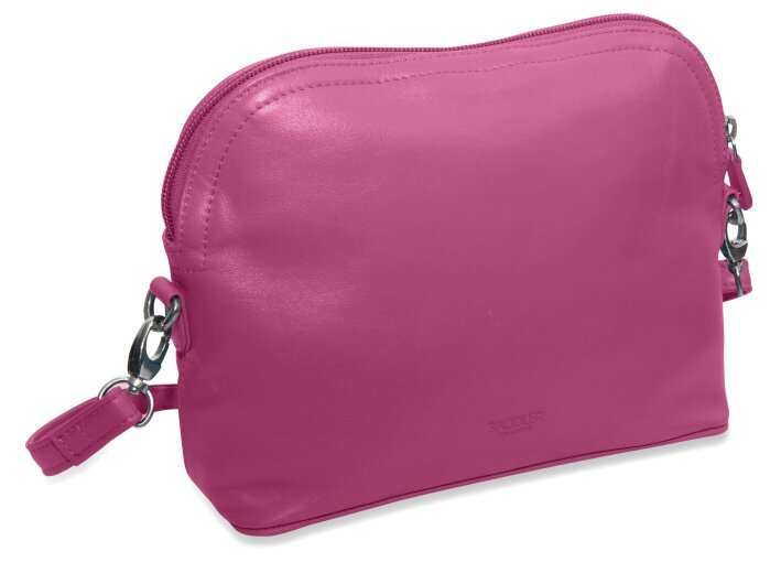SADDLER BROOKLYN Leather Zip Top Handbag - Adjustable  Shoulder Strap, Multiple Pockets - RFID Protected