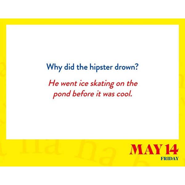 Laugh a Day Desk Calendar 2027, Desk Calendars, Day To View, Humour, Gift