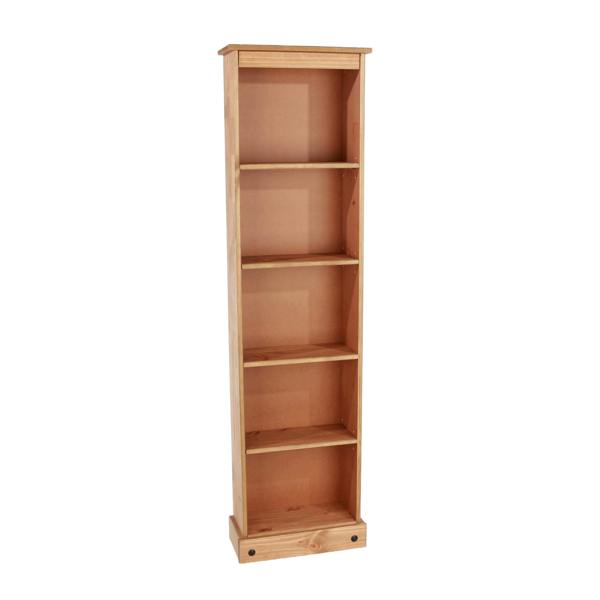 Core Products Corona Tall Narrow 5-Shelf Bookcase