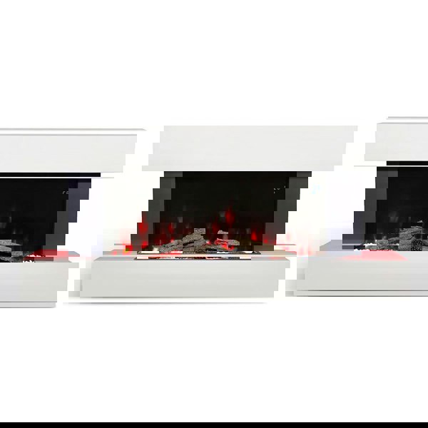 Contemporary Wall Mounted/Freestanding Fireplace Mantel for Living Room Fireplace Suites Living and Home