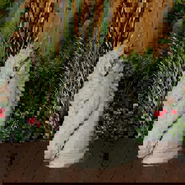 Large Stone Cast Stallion Horse Head Garden Statue