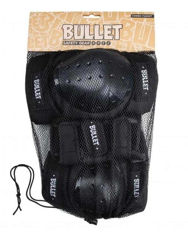 Bullet Pads Adult Triple Skate Pad Set