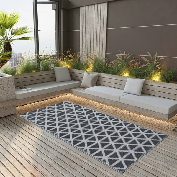 Berkfield Outdoor Carpet Black 190x290 cm PP