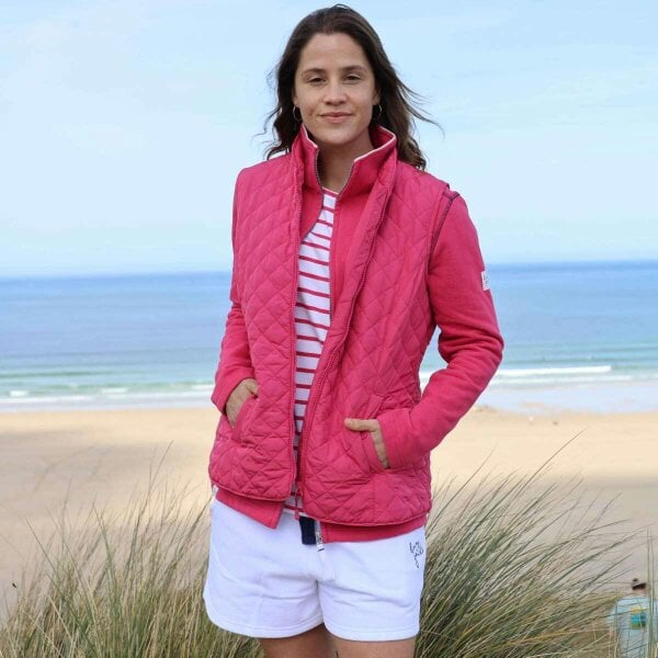 Lazy Jacks LJ33 - Ladies Full Zip Sweatshirt - Cherry