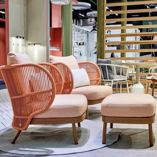 Temescal Armchair, Outdoor Furniture-Weilai Concept-Weilai Concept
