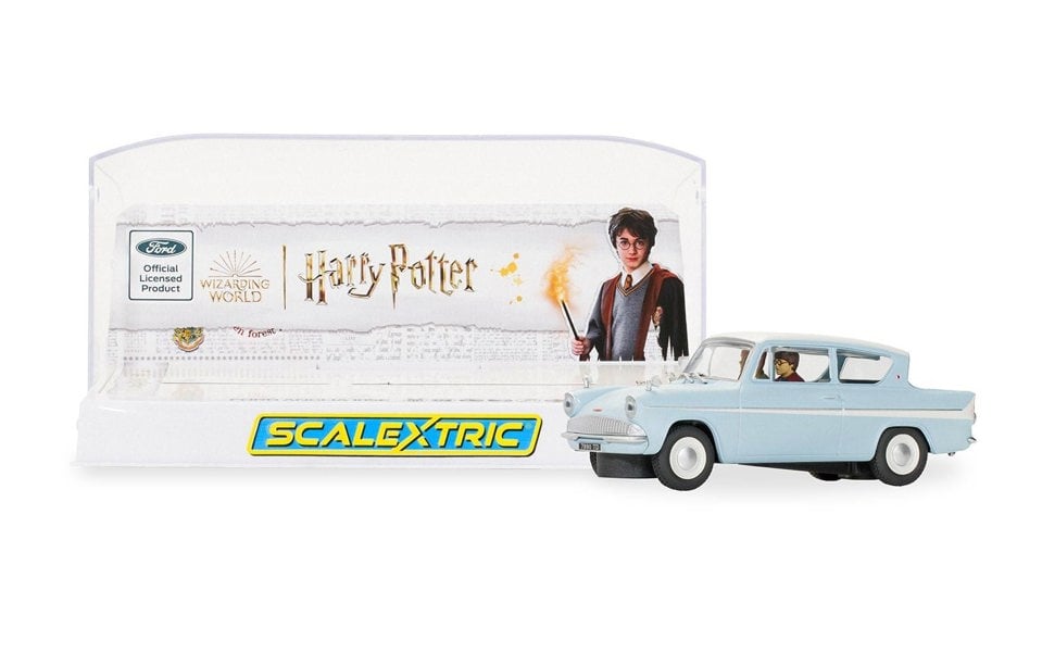 MCSlots Ford Anglia 105E Harry Potter Edition 1:32 Scale Scalextric C4504