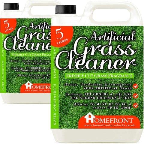 Homefront Artificial Grass Cleaner Cleans and Sanitises Artificial Grass to Remove Germs, Stains, Odours, & Urine. Cut Grass 10L