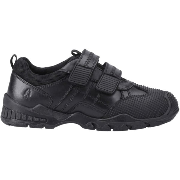 Hush Puppies Tristen Leather Boys's Black Loafers