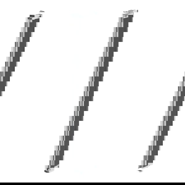 Living and Home 5-Fold Grey Glass Shower Screen