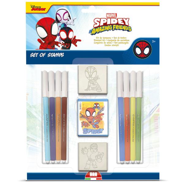 Spidey & Friends Blister Pack 2 Stamps – Kids Craft & Stationery Set