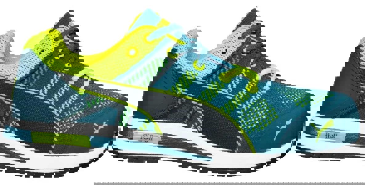 PUMA Safety Puma Elevate Mens S1P Composite Toe Midsole Safety Trainers, waterproof and breathable athletic footwear with reinforced toe caps and slip-resistant sole.