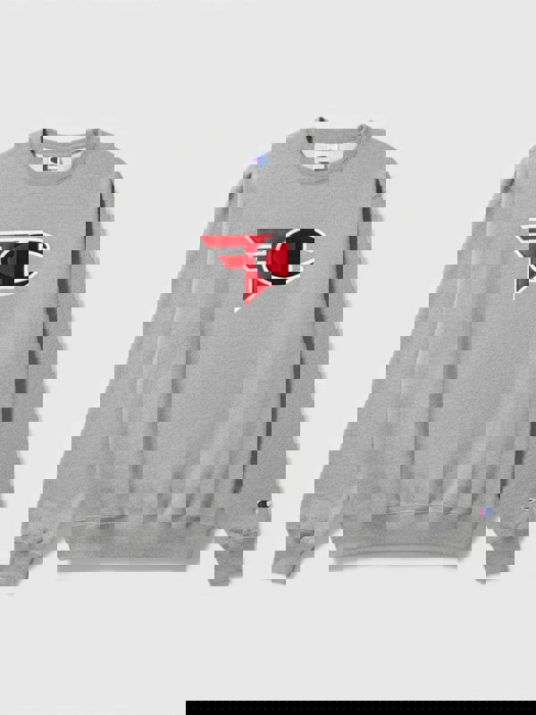 Champion x Faze Clan Sweatshirt Grey