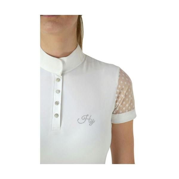 HyFASHION Womens/Ladies Lydia Show Shirt - White - 