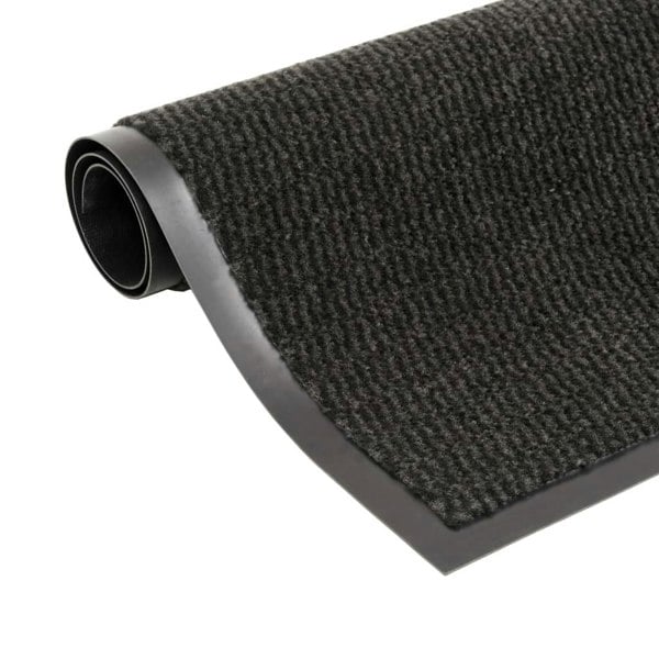 Berkfield Dust Control Mat Rectangular Tufted 90x150 cm Black