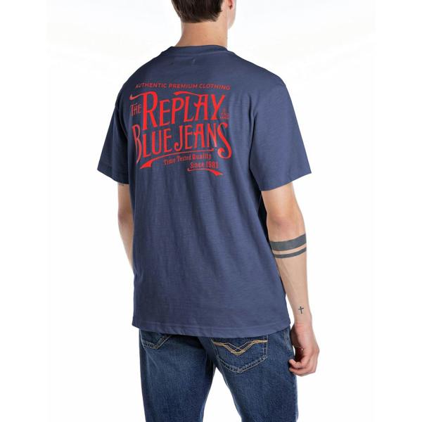 Replay Royal Eagle Back Print T-Shirt