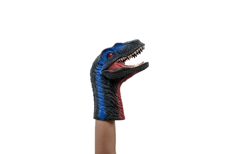 Wildthings Wild Thingz Velociraptor Hand Puppet