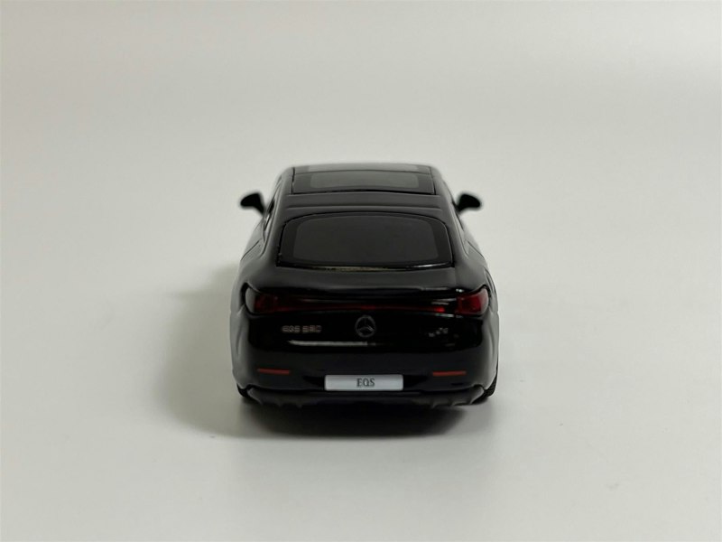 Mini GT Mercedes Benz EQS 580 4MATIC Black LHD 1:64 Scale Mini GT MGT00694L