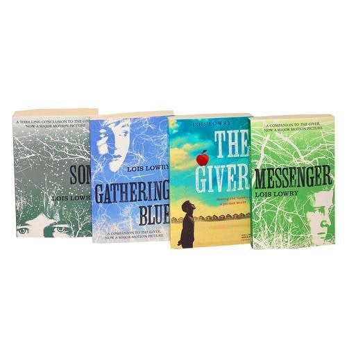The Giver Quartet Series Collection 4 Books Box Set by Lois Lowry - The Giver, Gathering Blue, Messenger, Son