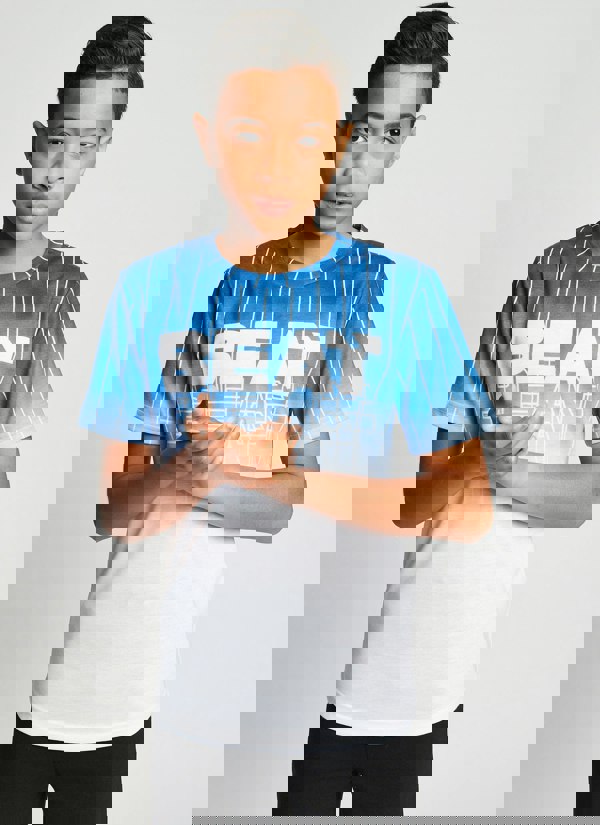 Beat Boyz Club Volley T-Shirt - Blue