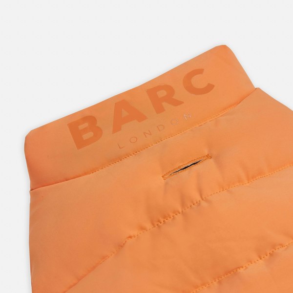 Barc London Reversible Dog Puffer Jacket - Coral & Khaki Green