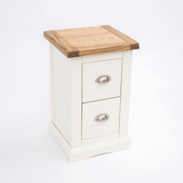 Cabinet Bits Cosenza 2 Drawer Petite Bedside Table