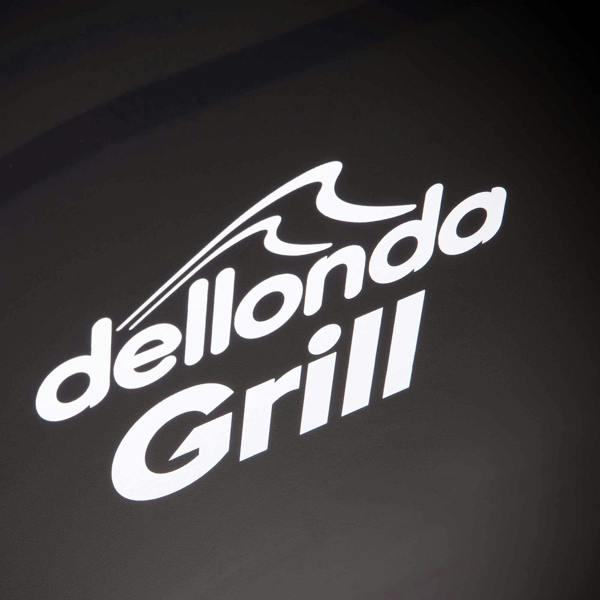 Dellonda DG15 Barbecues Action shot - logo