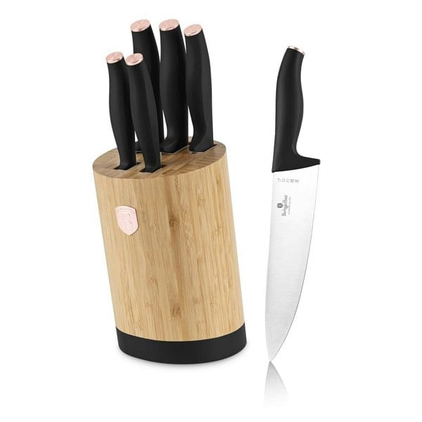 Berlinger Haus BH2752 6-Piece Knife Set with Bamboo Stand
