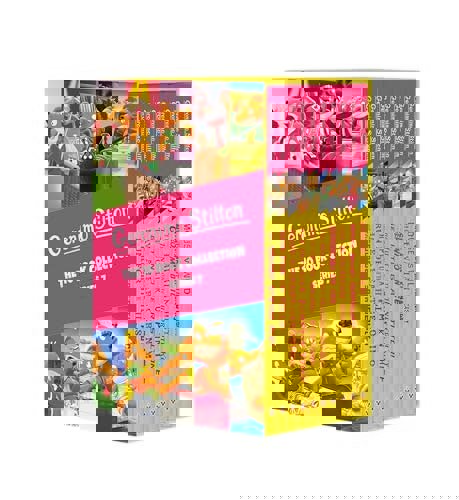 Geronimo Stilton The Illustrated 10 Book Collection (Series 7) Box Set - Ages 5-8 - Paperback