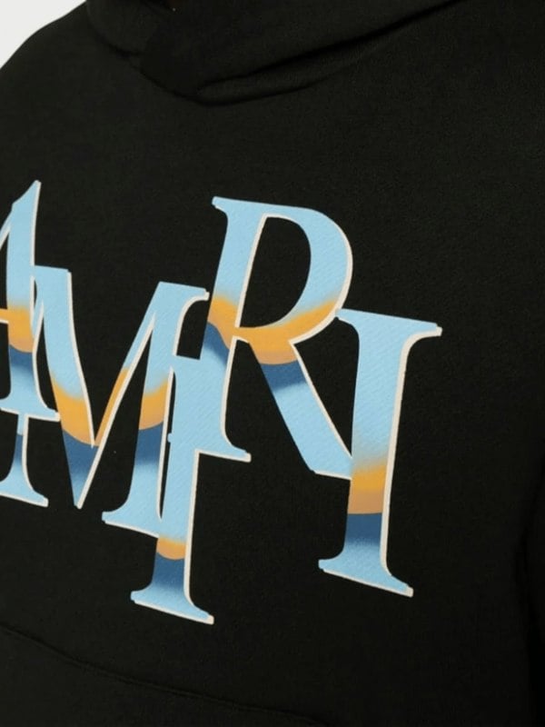 Staggered Chrome Hoodie - Supplied FashionAmiri