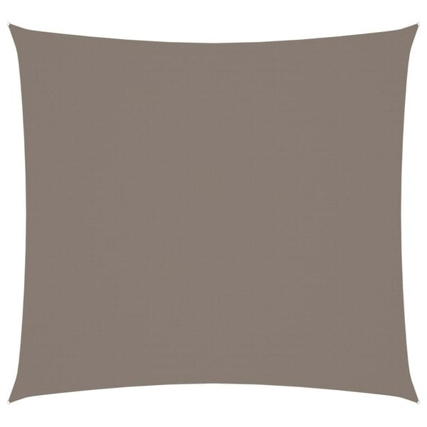 Berkfield Sunshade Sail Oxford Fabric Square 6x6 m Taupe