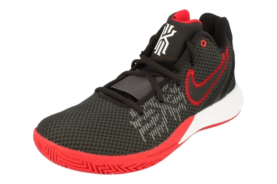 Nike Kyrie Flytrap 2 Mens Basketball Trainers Ao4436  016 - Black White University Red 016 - Photo 0
