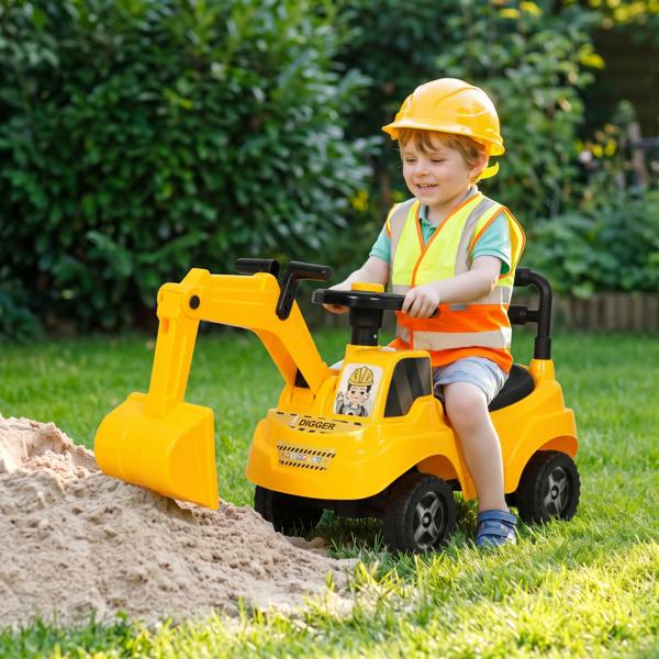 Kids Ride-on Construction Car