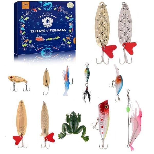 Leaper 12PCS Fishing Set Calendar Blind Box