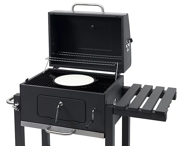 Tepro Toronto Charcoal BBQ Grill - With Side Table