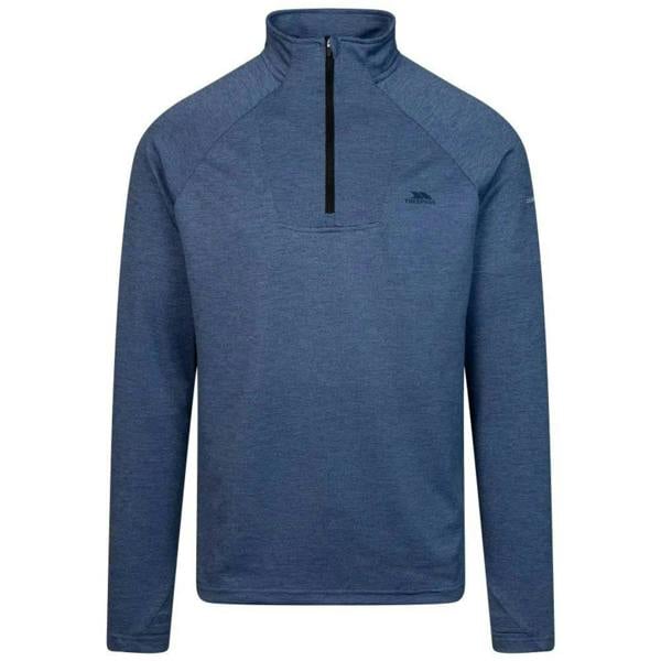 Trespass Mens Valin Long-Sleeved Top - Blue Tone Marl