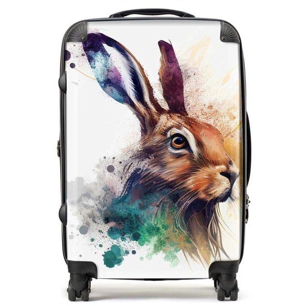 Warren Reed Hare Close Up Splashart Suitcase