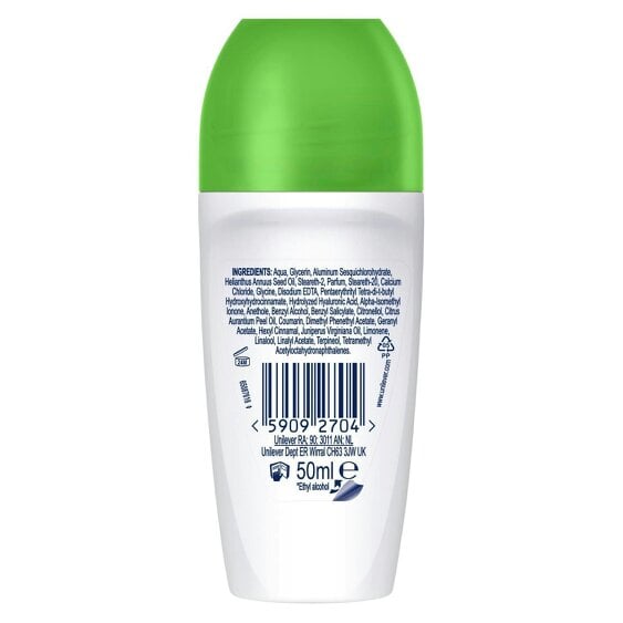 Dove Go Fresh Roll On Anti-Perspirant Cucumber Green Tea 72H Protection 30x50ml